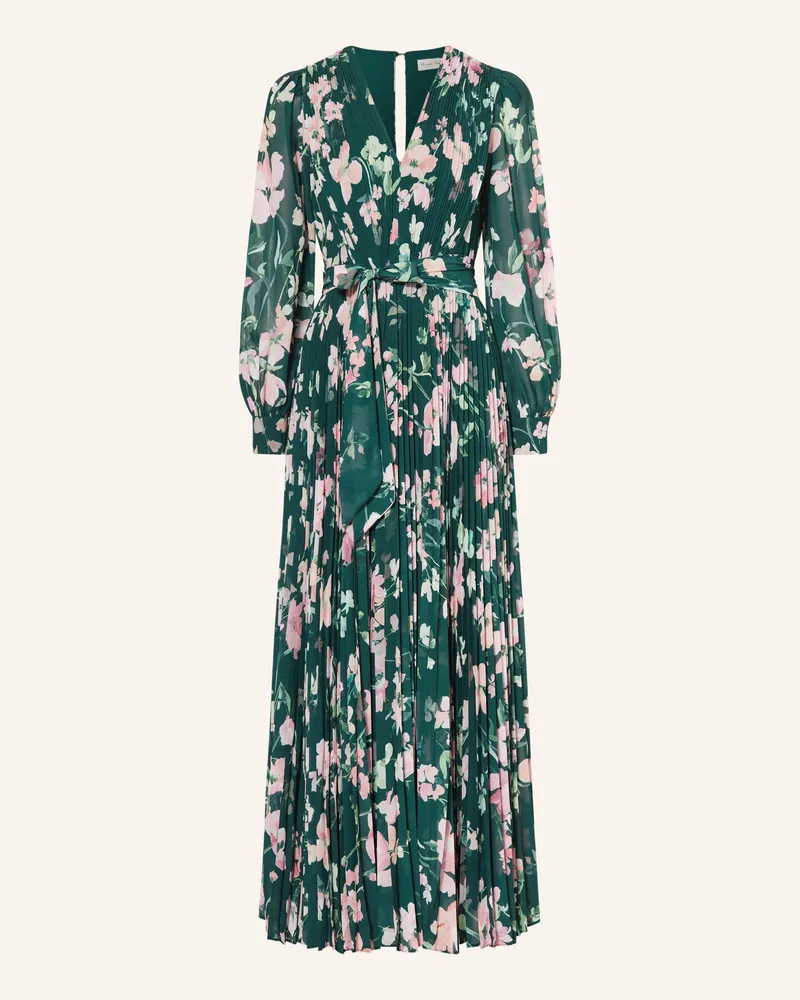 Phase Eight Kleid Rosa Mit Plissees gruen Dunkelgrün