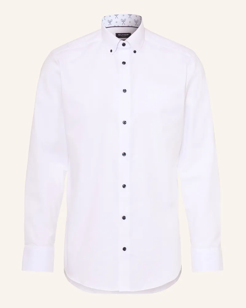 Olymp Hemd Modern Fit weiss Weiss