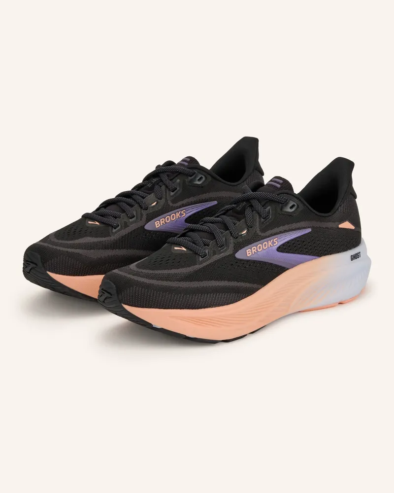 Brooks Laufschuhe Ghost 18 schwarz Schwarz