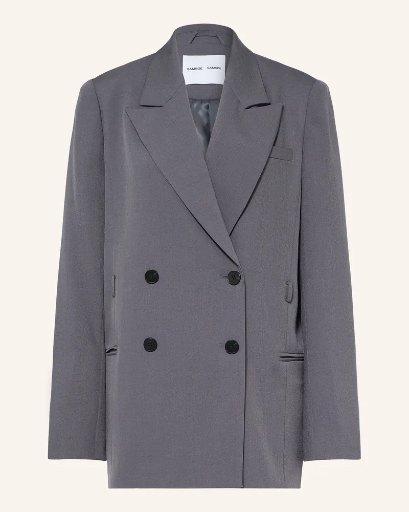Samsøe & Samsøe Longblazer Sahelly grau Dunkelgrau