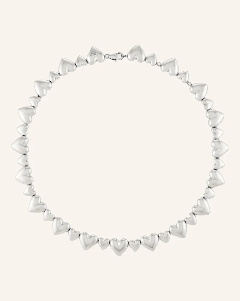 Copenhagen Halskette  Aus  Edelstahl silber Silber