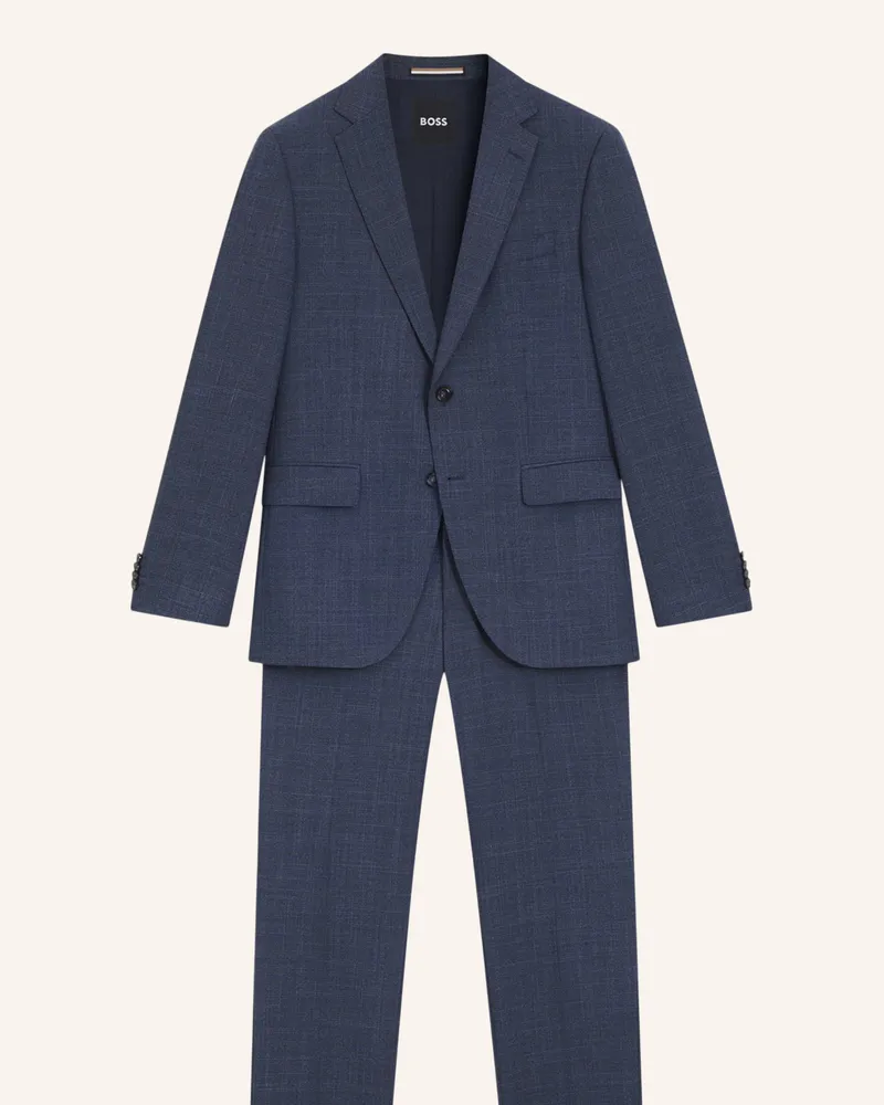 HUGO BOSS Business Anzug H-JECKSON-2PCS-224 Regular Fit Blau