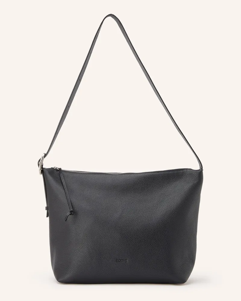Loewe Beuteltasche Loop schwarz Schwarz