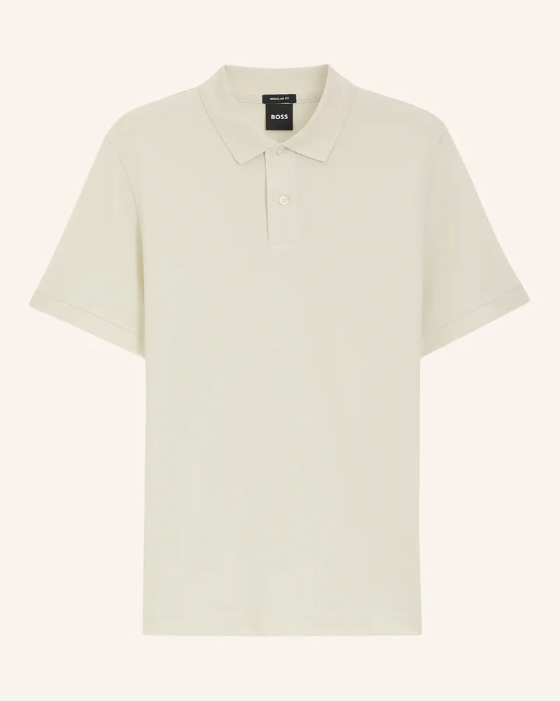 HUGO BOSS Poloshirt Pallas Regular Fit weiss Weiss