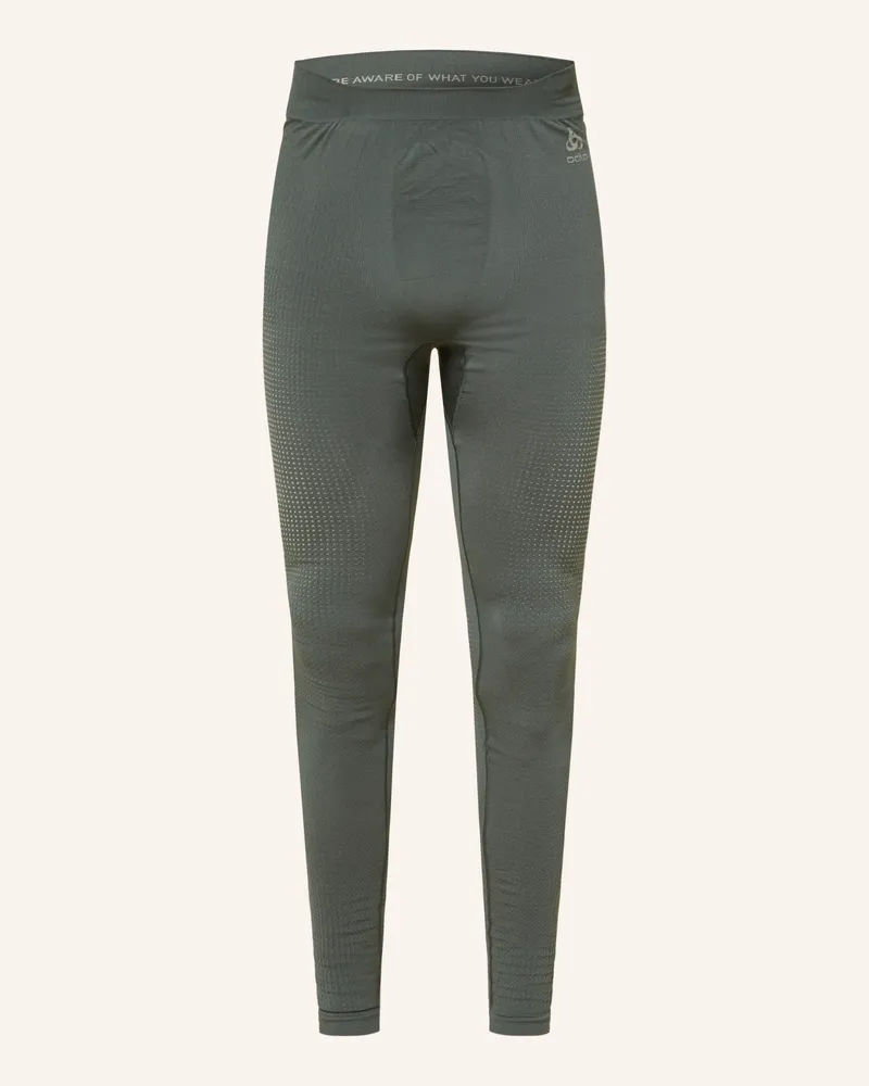 Odlo Funktionswäsche-Hose PERFRMANCE WARM ECO Dunkelgrün