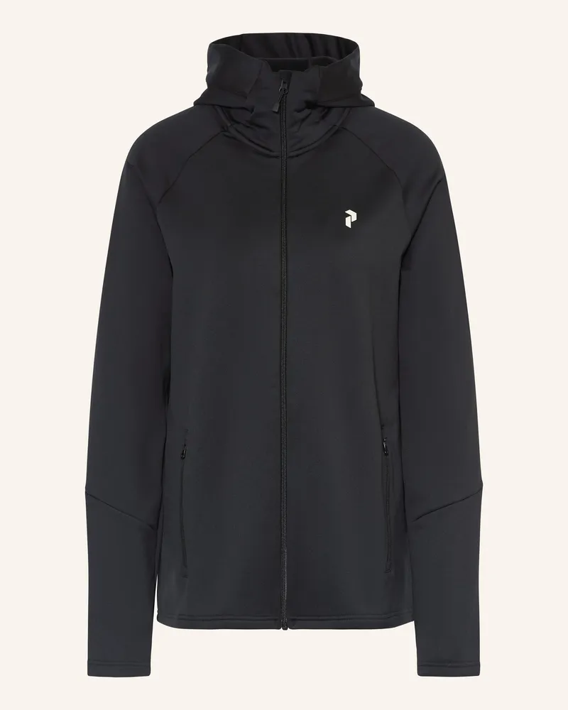 Peak Performance Midlayer-Jacke RIDER ESSENTIALS Schwarz