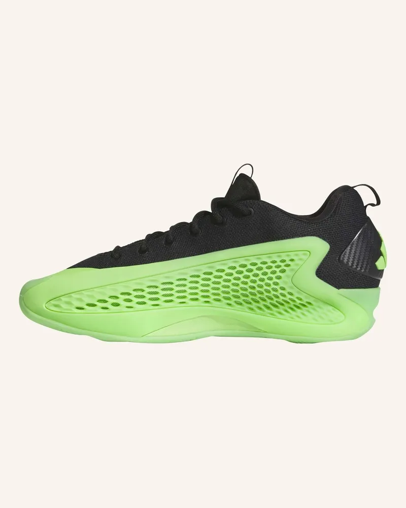 adidas ANTHONY EDWARDS 1 LOW BASKETBALLSCHUH Schwarz