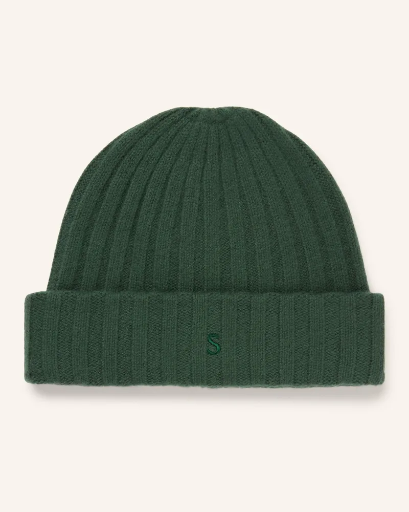Stetson Cashmere-Mütze gruen Grün