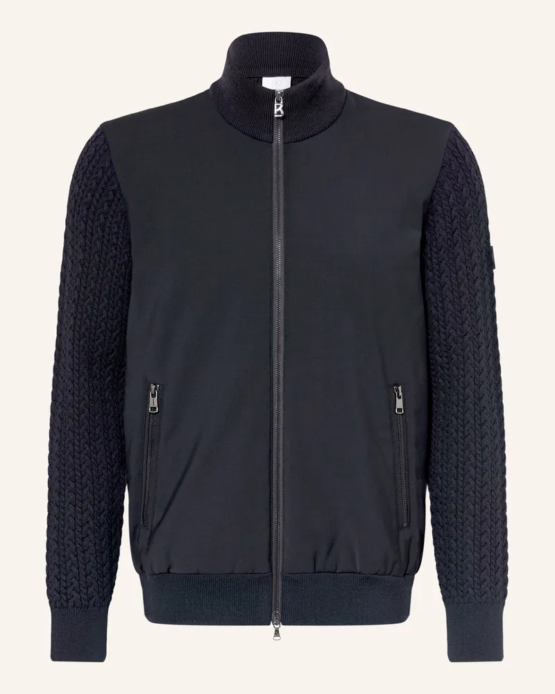 Bogner Blouson Zisco-8 Im Materialmix blau Dunkelblau
