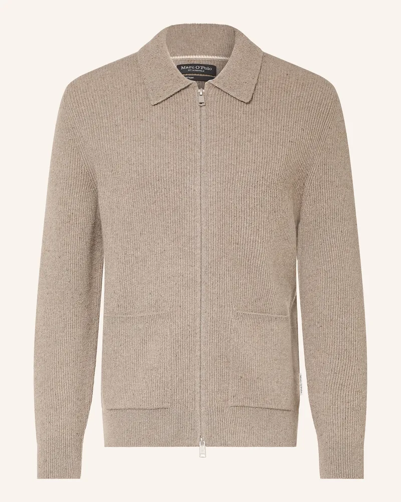 Marc O'Polo Strickjacke braun Taupe