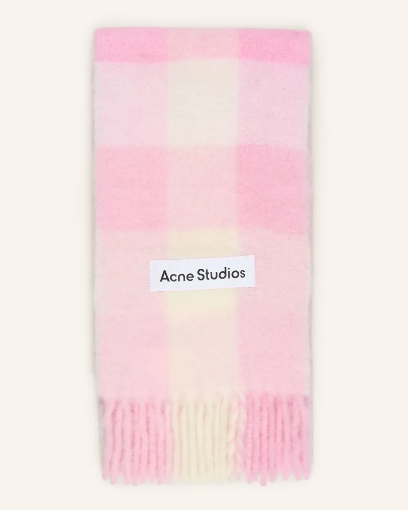 Acne Studios Schal Mit Alpaka rosa Rosa