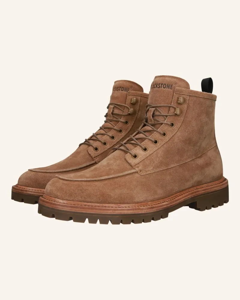 Blackstone Schnürboots braun Hellbraun