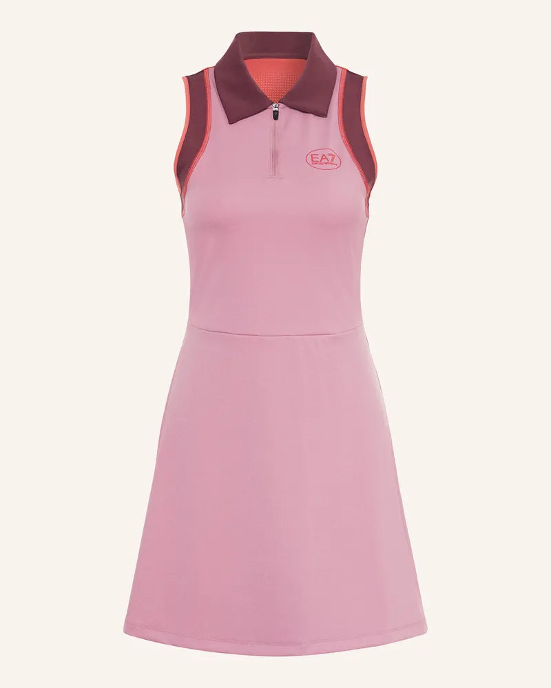 EA7 Tenniskleid TENNIS PRO Dunkellila