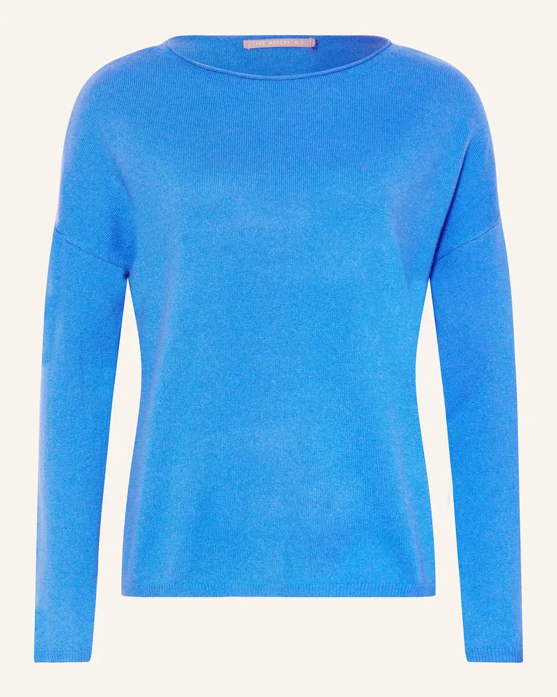 (THE MERCER) N.Y. Cashmere-Pullover Hellblau