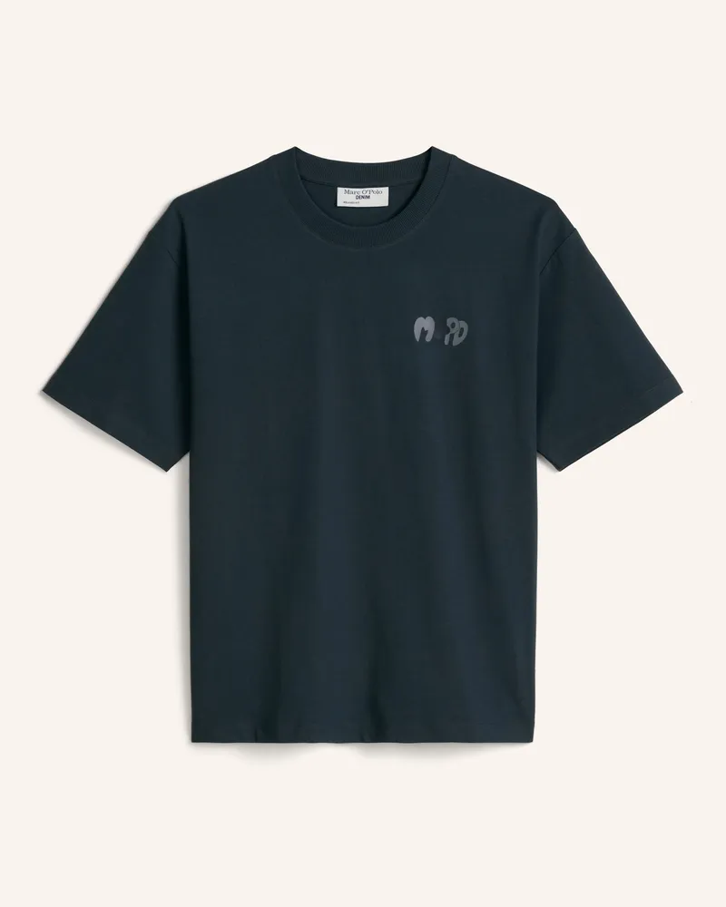Marc O'Polo T-Shirt blau Dunkelblau