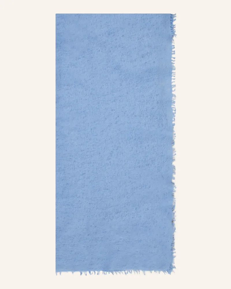 Puschoen Cashmere-Schal blau Hellblau