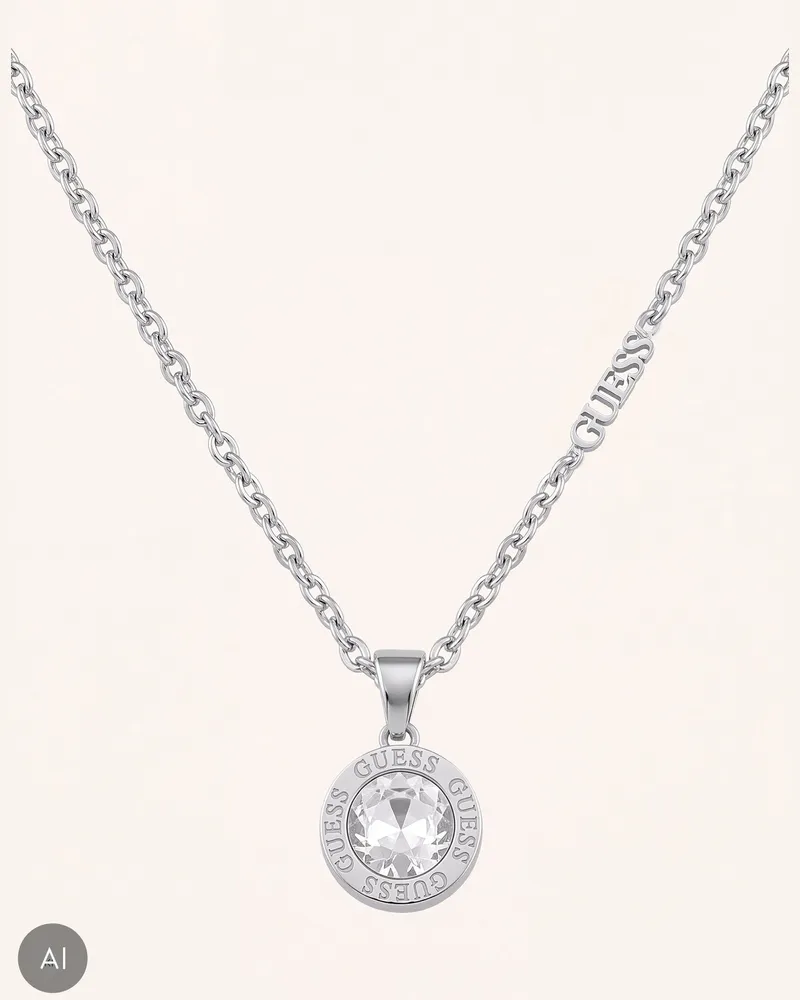 Guess Halskette Color My Day silber Silber