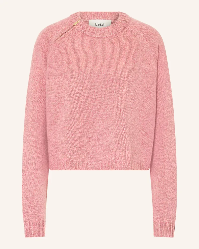 ba&sh Pullover CORVY aus Cashmere Pink