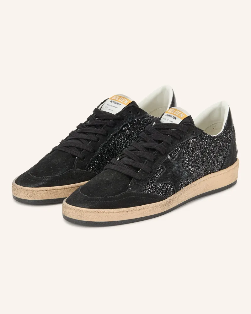 Golden Goose Sneaker Ballstar schwarz Schwarz