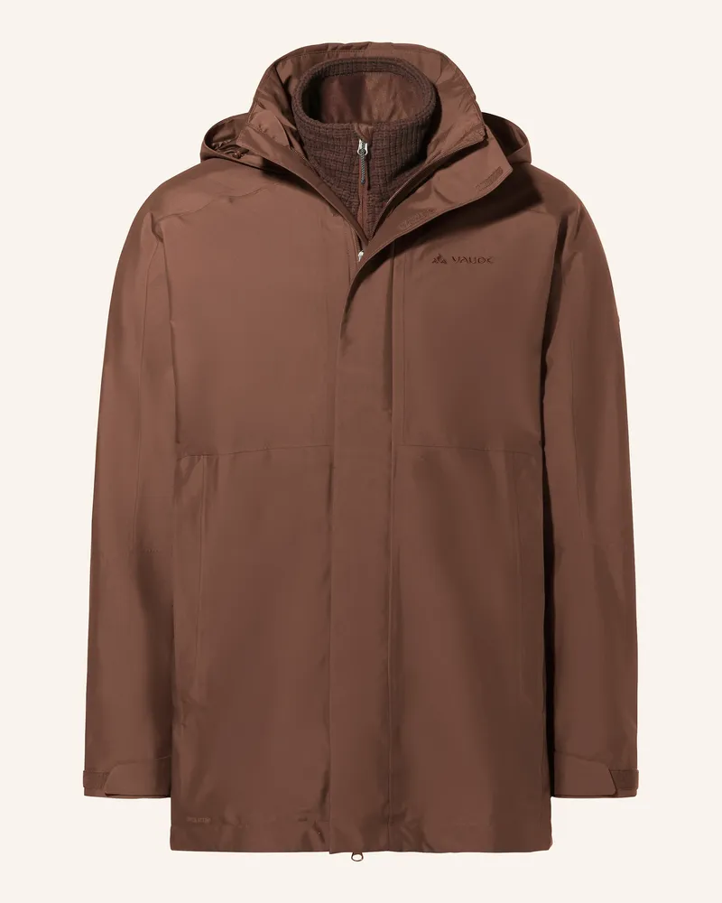 Vaude 2-in-1-Jacke IDRIS Braun