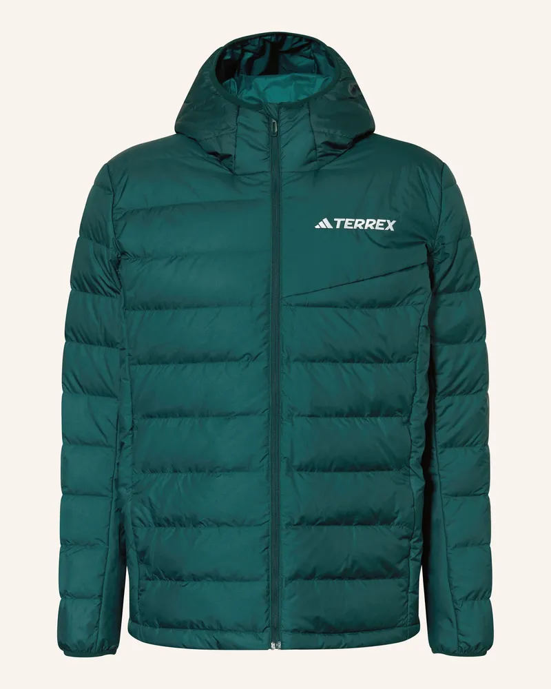adidas Daunenjacke MT DOWN HO J Petrol