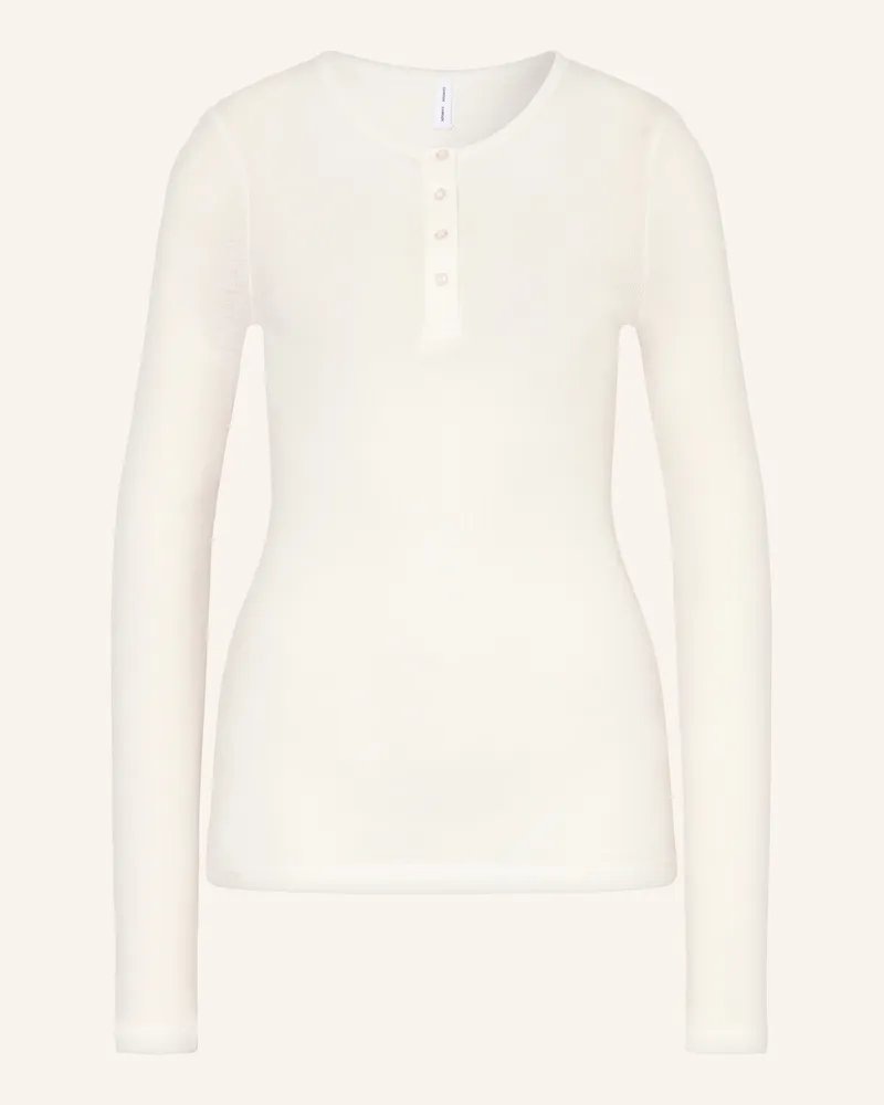 Samsøe & Samsøe Longsleeve Sadodo weiss Creme