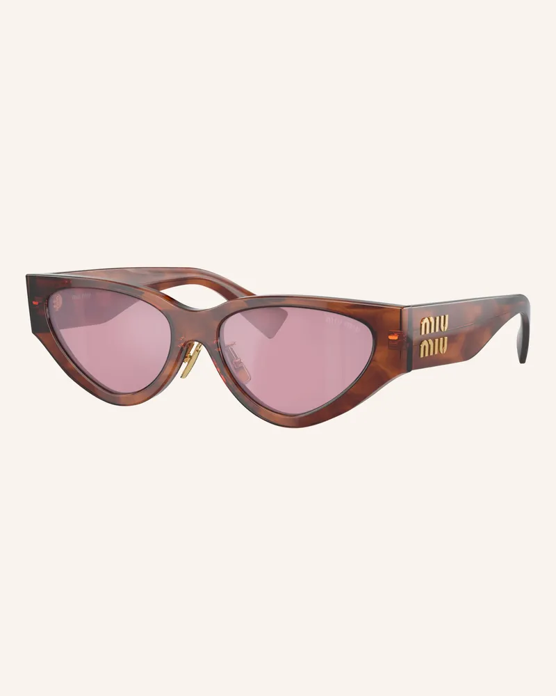 Miu Miu Sonnenbrille Mu 03zs braun 11q50d