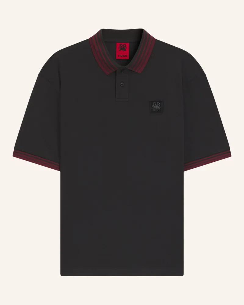 HUGO BOSS Poloshirt DIZGI_RB Relaxed Fit Dunkelbraun