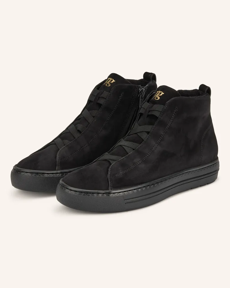 paul green Hightop-Sneaker schwarz Schwarz
