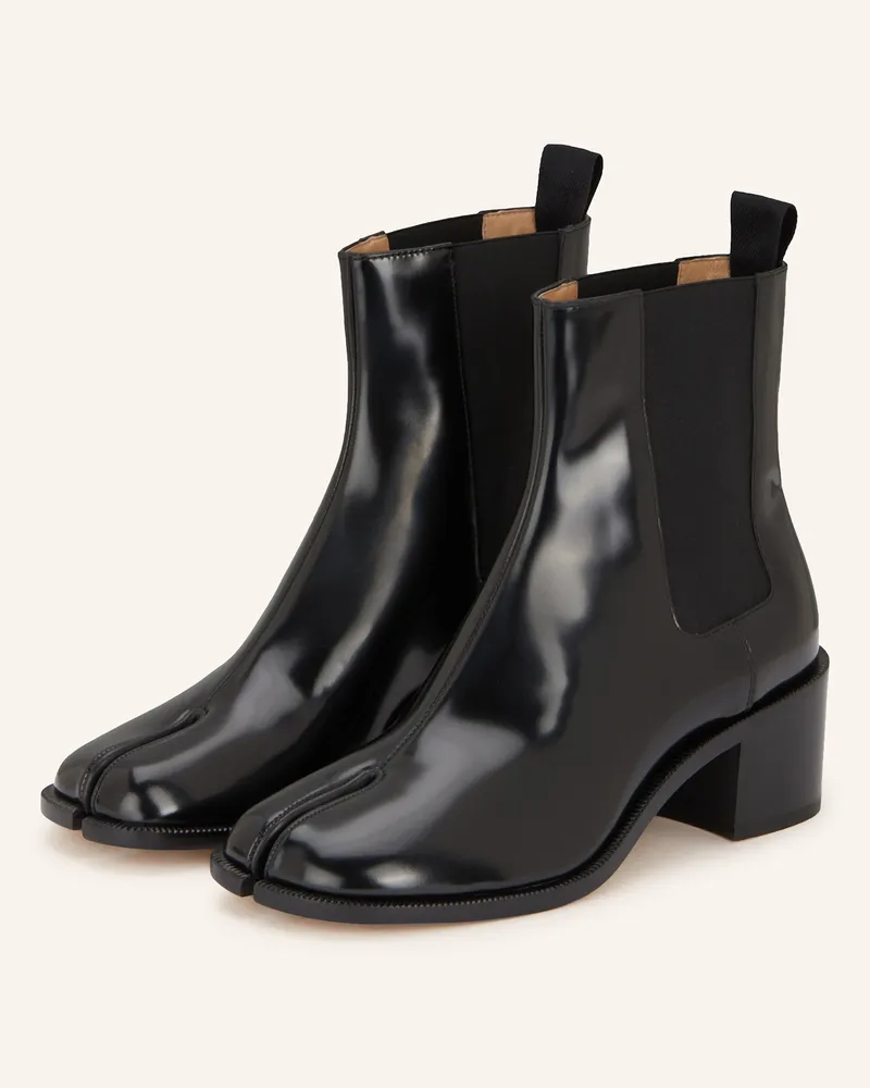 Maison Margiela Chelsea-Boots Tabi City schwarz Schwarz