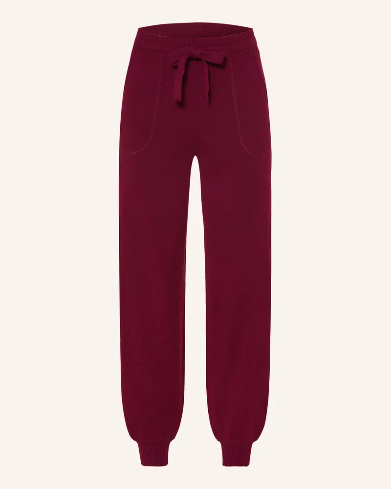Eres Schlafhose STAR mit Cashmere Dunkelrot