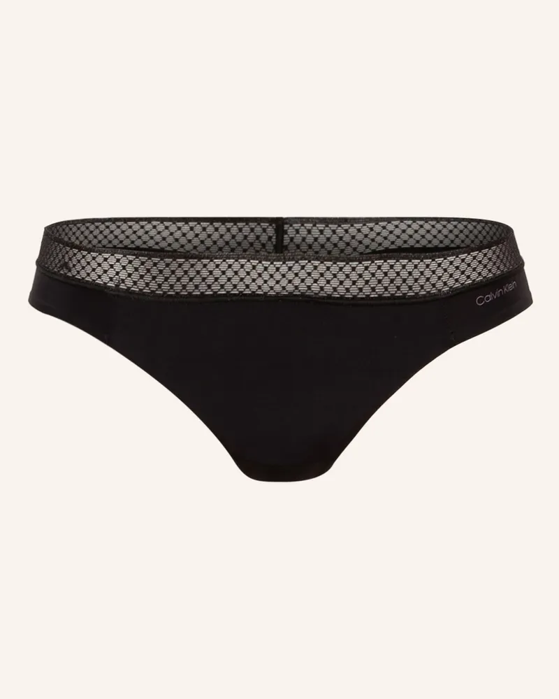 Calvin Klein String Seductive Comfort schwarz Schwarz