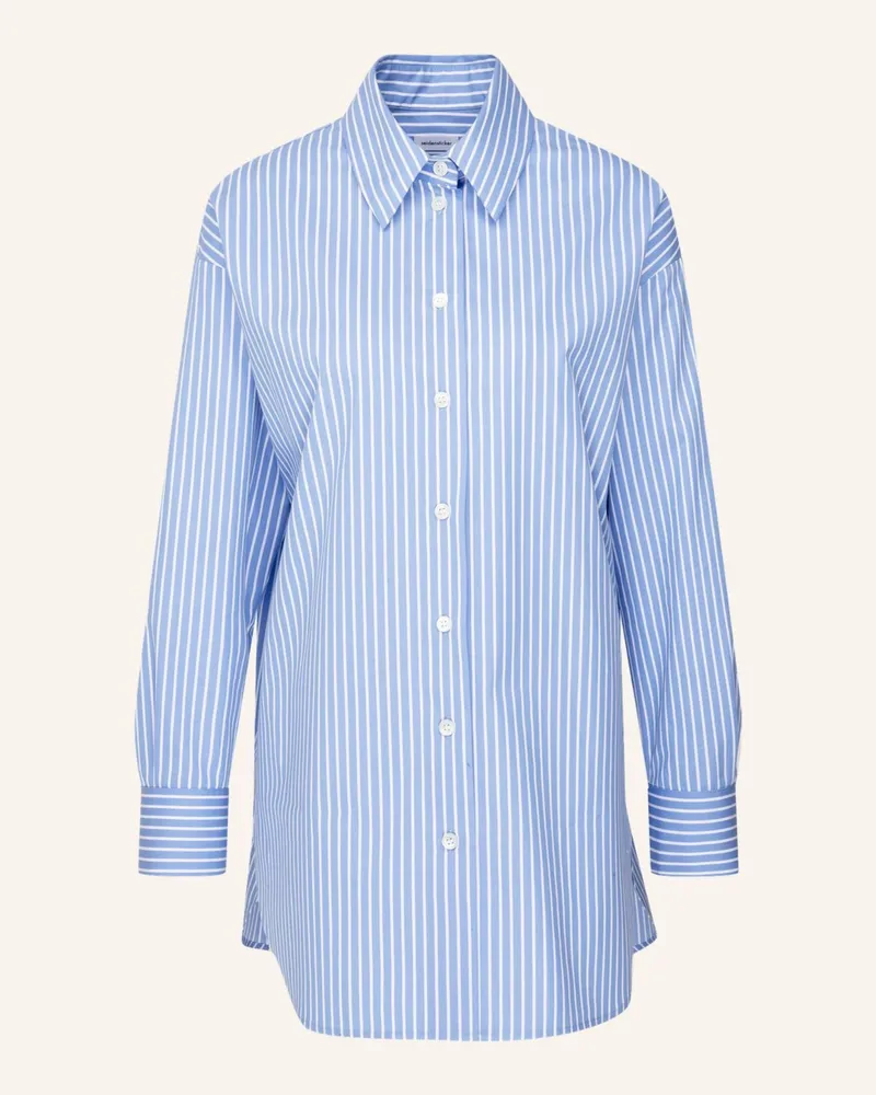 Seidensticker Hemdbluse Blau