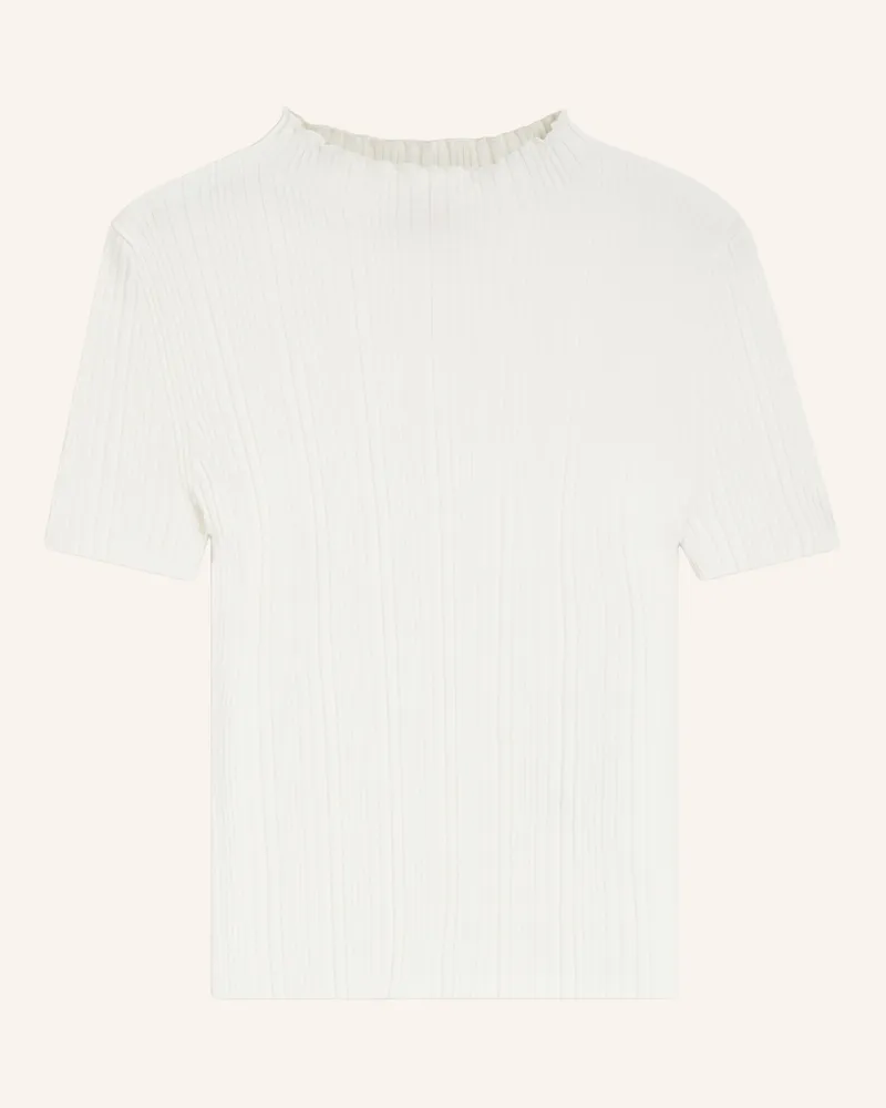 HUGO BOSS T-Shirt Sarphapilk beige Weiss