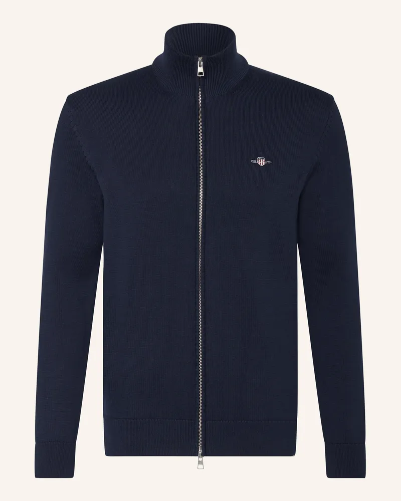 Gant Strickjacke blau Dunkelblau