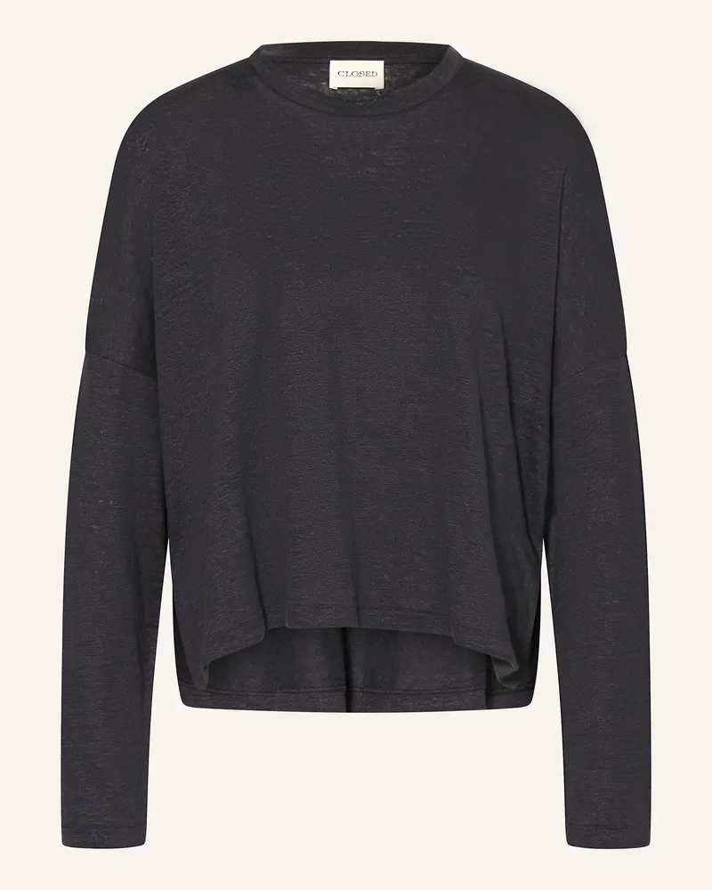 Closed Longsleeve Dunkelblau