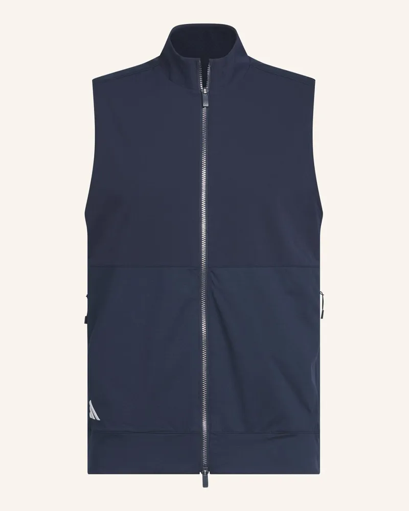 adidas ultimate365 Tour Full-Zip Weste blau Blau