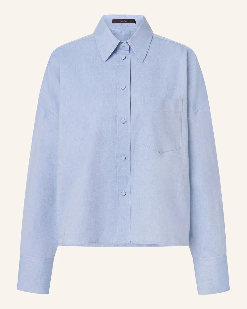windsor. Hemdbluse Blau