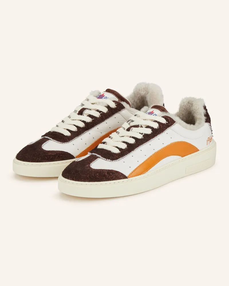 Dsquared2 Sneaker Rider weiss Weiss