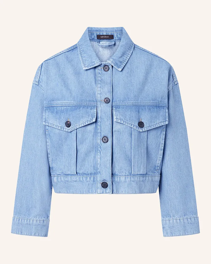 windsor. Jeansjacke momo2 blau Hellblau