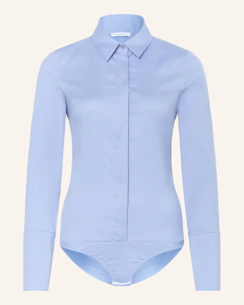 Patrizia Pepe Body-Bluse Hellblau