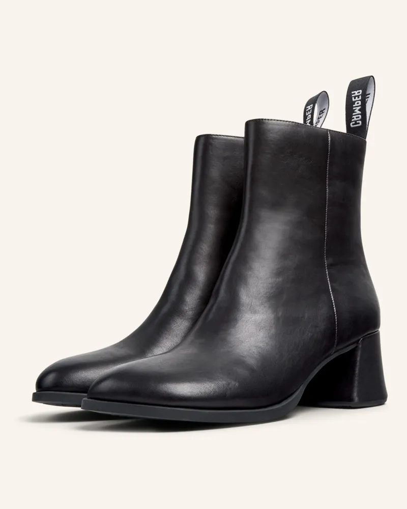 Camper Stiefeletten Kora schwarz Schwarz