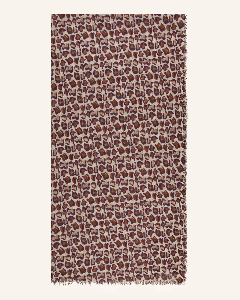 hemisphere Tuch Dunkellila