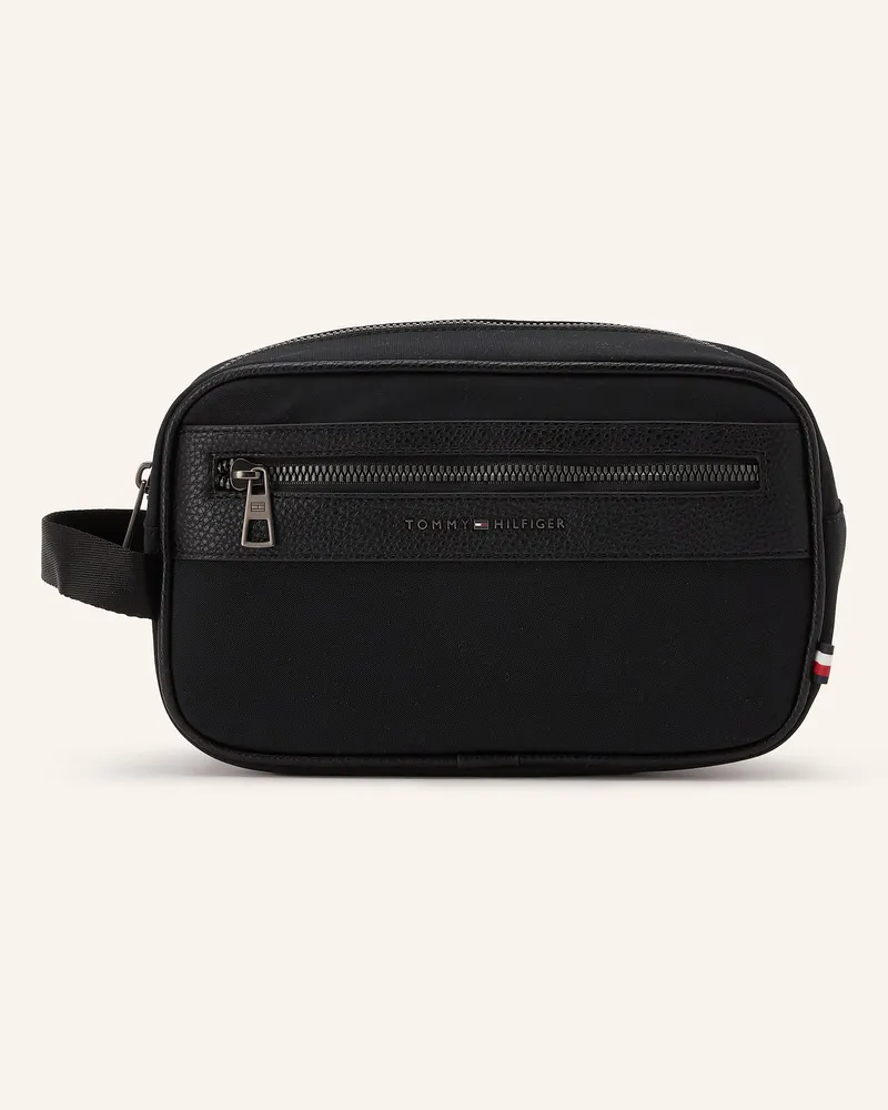 Tommy Hilfiger Kulturtasche schwarz Schwarz