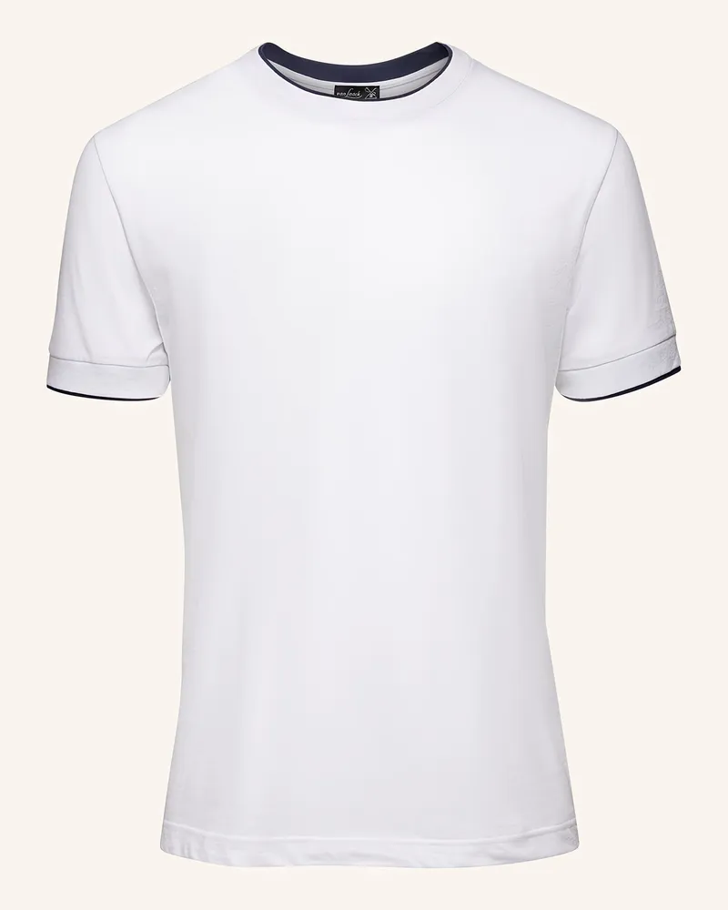 van Laack T-Shirt Modern Fit Weiss