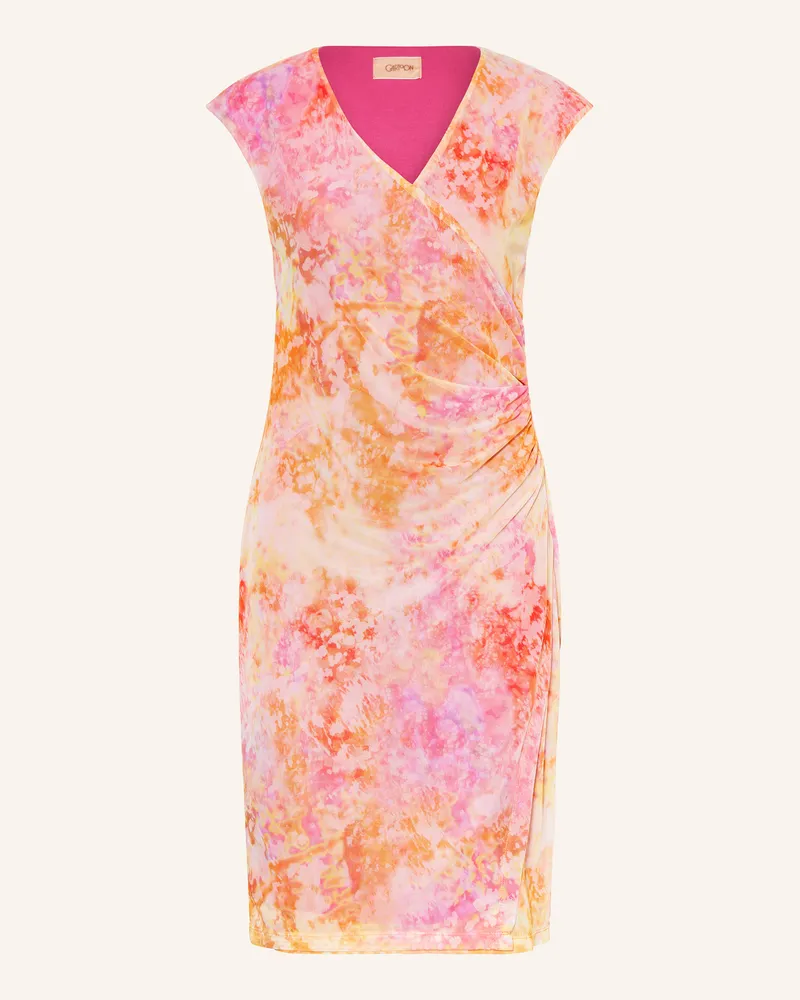 Cartoon Kleid Orange