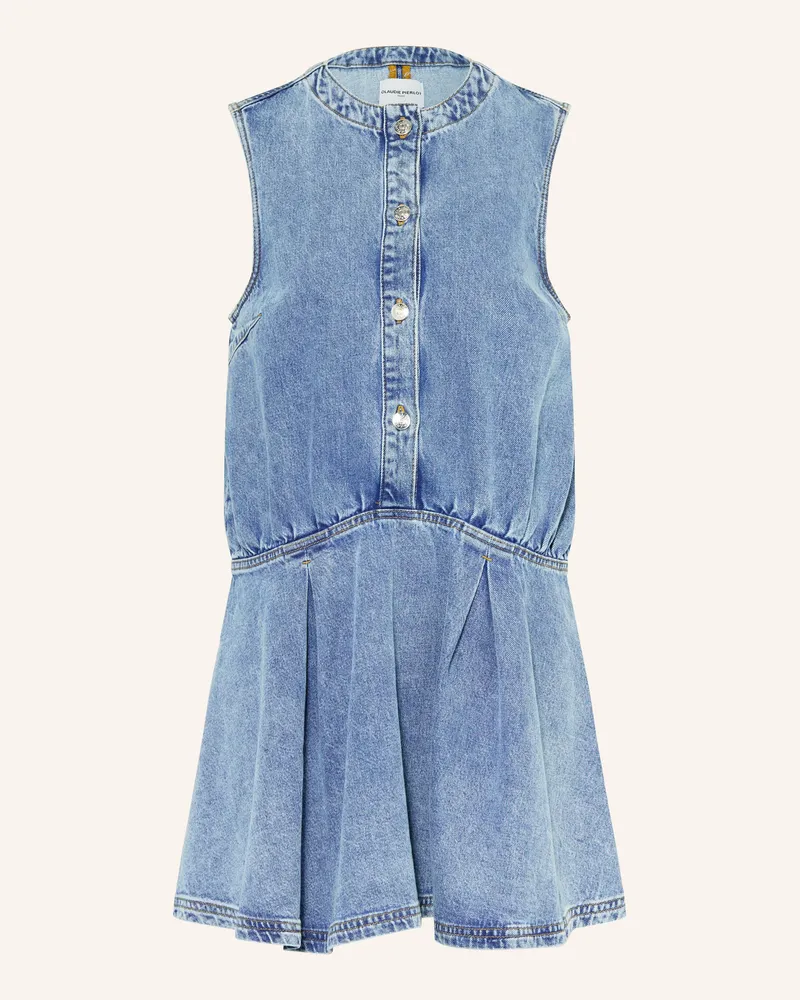 Claudie Pierlot Jeanskleid Rosamaria blau Hellblau