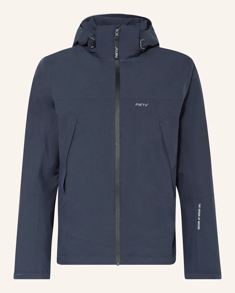 me°ru' Funktionsjacke Barcelos schwarz Dunkelblau