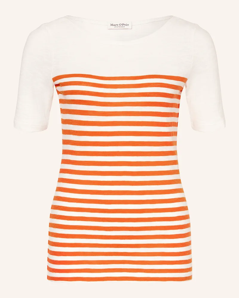 Marc O'Polo T-Shirt Hellorange