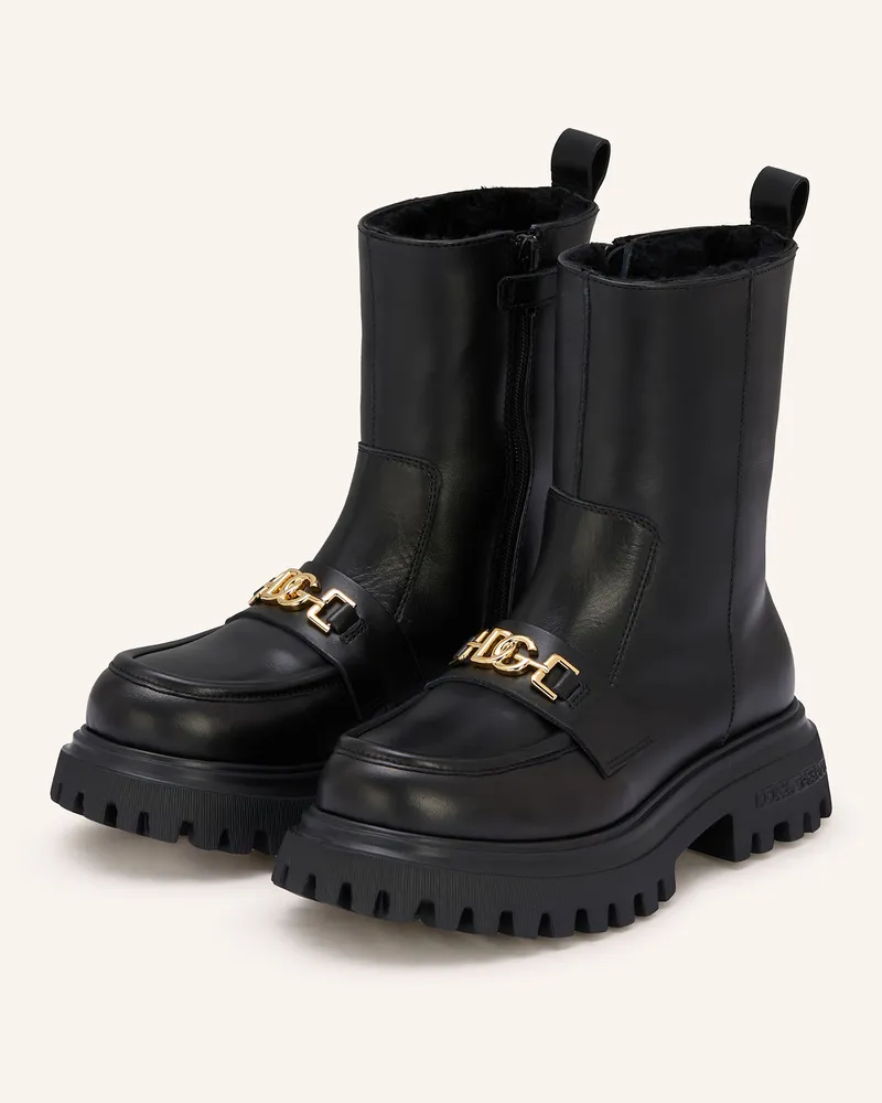 Dolce & Gabbana Stiefel Schwarz